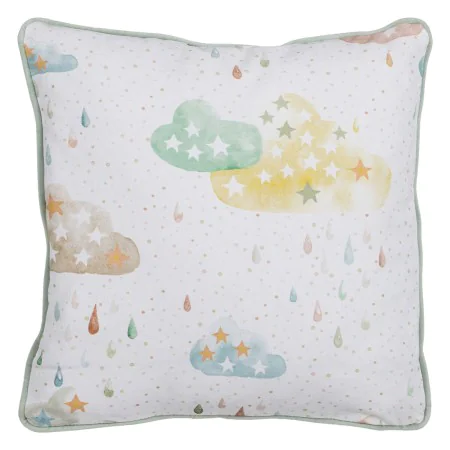 Cojín Infantil Estrellas 45 x 45 cm 100 % algodón de BigBuy Home, Cojines - Ref: S8802870, Precio: 13,78 €, Descuento: %