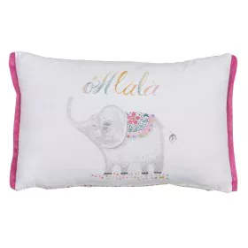 Cojín Infantil Elefante 100 % algodón 45 x 30 cm de BigBuy Home, Cojines - Ref: S8802871, Precio: 21,94 €, Descuento: %