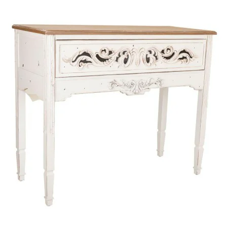 Hall Table with Drawers Alexandra House Living White Fir wood MDF Wood 46 x 90 x 110 cm by Alexandra House Living, Tables - R...