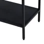 Mueble de TV 120,5 x 30 x 81,3 cm Negro Acero de BigBuy Home, Mesas y soportes para TV - Ref: S8802928, Precio: 136,58 €, Des...