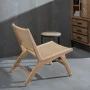 Fauteuil Naturel Bois Rotin 60,5 x 73,5 x 72,5 cm de BigBuy Home, Chaises - Réf : S8802956, Prix : 254,67 €, Remise : %