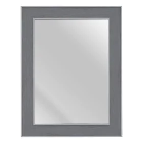 Wall mirror 66 x 2 x 86 cm Grey Wood White by BigBuy Home, Wall-Mounted Mirrors - Ref: S8802986, Price: 120,77 €, Discount: %