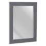 Miroir mural 66 x 2 x 86 cm Gris Bois Blanc de BigBuy Home, Miroirs muraux - Réf : S8802986, Prix : 120,77 €, Remise : %