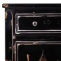 Console Alexandra House Living Black Metal Glass Fir wood MDF Wood 36 x 88 x 80 cm by Alexandra House Living, Tables - Ref: D...