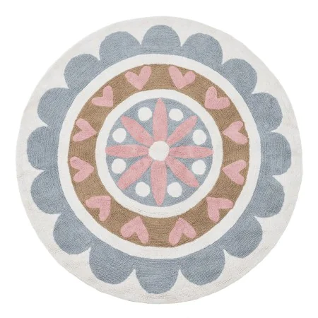 Playmat Flower Cotton 150 cm by BigBuy Home, Rugs - Ref: S8803031, Price: 78,67 €, Discount: %