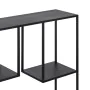 Hall 100 x 26 x 75 cm Black Metal by BigBuy Home, Tables - Ref: S8803105, Price: 147,52 €, Discount: %