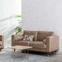 Sofa 172 x 89 x 91 cm Champagner synthetische Stoffe Holz Samt von BigBuy Home, Sofas - Ref: S8803121, Preis: 1,00 €, Rabatt: %