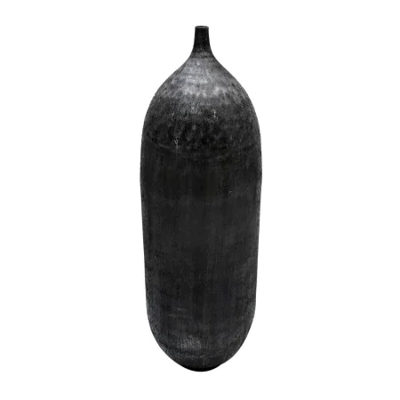 Vase Black 33 x 33 x 120 cm Aluminium by BigBuy Home, Vases - Ref: S8803225, Price: 202,92 €, Discount: %