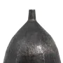 Vase Black 33 x 33 x 120 cm Aluminium by BigBuy Home, Vases - Ref: S8803225, Price: 202,92 €, Discount: %