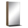 Espelho de parede 40 x 12 x 60 cm Preto Dourado Metal de BigBuy Home, Espelhos de parede - Ref: S8803243, Preço: 100,38 €, De...