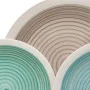 Tableware 18 Pieces Blue Green 1 cm Stoneware by BigBuy Home, Combination Sets - Ref: S8803258, Price: 80,71 €, Discount: %