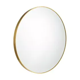 Wall mirror Golden Aluminium Crystal 60 x 4 x 60 cm by BigBuy Home, Wall-Mounted Mirrors - Ref: S8803285, Price: 61,79 €, Dis...