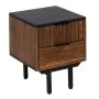 Table de Nuit ABNER Marron Noir Fer Bois de manguier 40 x 40 x 50 cm de BigBuy Home, Tables de chevet - Réf : S8803299, Prix ...