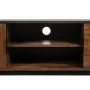 Mueble de TV ABNER Marrón Negro Hierro Madera de mango 140 x 40 x 50 cm de BigBuy Home, Mesas y soportes para TV - Ref: S8803...