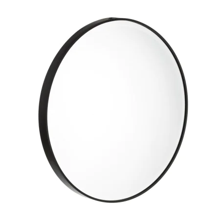 Wall mirror Black Aluminium Crystal 60 x 4 x 60 cm by BigBuy Home, Wall-Mounted Mirrors - Ref: S8803309, Price: 64,37 €, Disc...