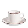 Ensemble de tasses à café Blanc Grès 6 Pièces de BigBuy Home, Tasses - Réf : S8803327, Prix : 35,79 €, Remise : %