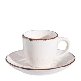 Set di Tazze da Caffè Bianco Gres 6 Pezzi di BigBuy Home, Tazze - Rif: S8803327, Prezzo: 34,35 €, Sconto: %