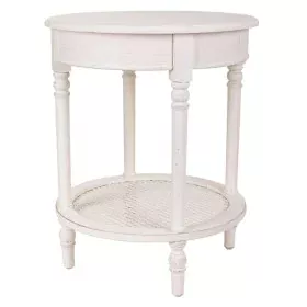 Mesa esquinera Alexandra House Living Blanco 50 x 60 x 50 cm de Alexandra House Living, Mesas - Ref: D1631144, Precio: 155,29...