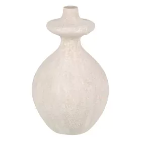 Vase Creme aus Keramik Sand 21 x 21 x 38 cm von BigBuy Home, Vasen - Ref: S8803386, Preis: 33,71 €, Rabatt: %