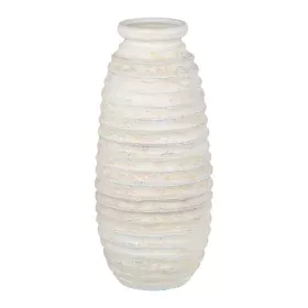 Jarrón Crema Cerámica 24 x 24 x 60 cm de BigBuy Home, Jarrones - Ref: S8803408, Precio: 61,14 €, Descuento: %