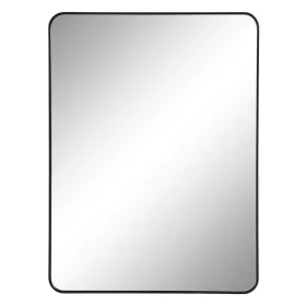 Espejo de pared Negro Aluminio Cristal 76 x 3 x 101 cm de BigBuy Home, Espejos de pared - Ref: S8803415, Precio: 100,62 €, De...