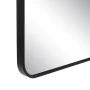 Miroir mural Noir Aluminium Verre 76 x 3 x 101 cm de BigBuy Home, Miroirs muraux - Réf : S8803415, Prix : 100,62 €, Remise : %