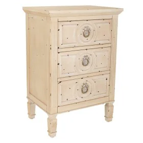 Nightstand Alexandra House Living Beige 32 x 67 x 46 cm by Alexandra House Living, Bedside Tables - Ref: D1631146, Price: 165...