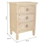 Comodino Alexandra House Living Beige 32 x 67 x 46 cm di Alexandra House Living, Comodini - Rif: D1631146, Prezzo: 186,28 €, ...