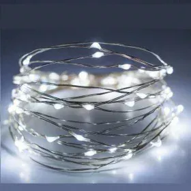 Tira de luces LED Blanco de BigBuy Christmas, Navidad - Ref: S8803454, Precio: 6,49 €, Descuento: %