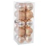 Bolas de Natal Cobre Plástico 6 x 6 x 6 cm (20 Unidades) de BigBuy Christmas, Natal - Ref: S8803469, Preço: 7,03 €, Desconto: %