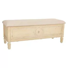 Bench Alexandra House Living Beige Sponge Fir wood 43 x 48 x 120 cm by Alexandra House Living, Chairs - Ref: D1631147, Price:...