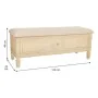 Hocker Alexandra House Living Beige Schwamm Tannenholz 43 x 48 x 120 cm von Alexandra House Living, Stühle - Ref: D1631147, P...