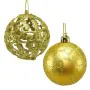 Weihnachtsbaumkugeln Gold Kunststoff 6 x 6 x 6 cm (12 Stück) von BigBuy Christmas, Weihnachten - Ref: S8803487, Preis: 7,80 €...