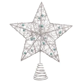 Étoile de Noël Argenté Métal 20 x 5 x 25 cm de BigBuy Christmas, Noël - Réf : S8803506, Prix : 8,60 €, Remise : %