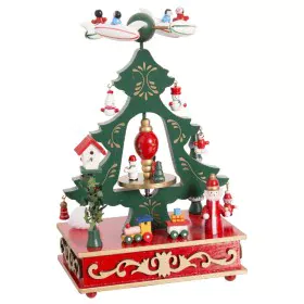 Weihnachtsschmuck Bunt Holz Flugzeug 18,3 x 12,7 x 24 cm von BigBuy Christmas, Weihnachten - Ref: S8803511, Preis: 37,20 €, R...