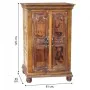 Armoire Alexandra House Living Bois de manguier 45 x 125 x 81 cm de Alexandra House Living, Penderies - Réf : D1631149, Prix ...