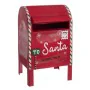 Christmas bauble Red Metal Letterbox 20,5 x 18,5 x 33,5 cm by BigBuy Christmas, Christmas - Ref: S8803541, Price: 52,91 €, Di...