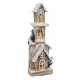 Christmas bauble White Beige Wood House 18 x 11 x 55 cm by BigBuy Christmas, Christmas - Ref: S8803546, Price: 36,60 €, Disco...