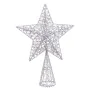 Estrella de Navidad Plateado Metal 20 x 6 x 28 cm de BigBuy Christmas, Navidad - Ref: S8803577, Precio: 9,43 €, Descuento: %