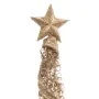 Christmas bauble Golden Metal Conical 10 x 10 x 50 cm by BigBuy Christmas, Christmas - Ref: S8803581, Price: 11,97 €, Discoun...