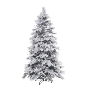 Christmas Tree White Green PVC Metal Polyethylene 180 cm by BigBuy Christmas, Christmas - Ref: S8803589, Price: 154,14 €, Dis...