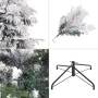 Árbol de Navidad Blanco Verde PVC Metal Polietileno 210 cm de BigBuy Christmas, Navidad - Ref: S8803590, Precio: 210,73 €, De...