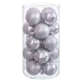 Bolas de Natal Cobre Plástico 6 x 6 x 6 cm (20 Unidades) de BigBuy Christmas, Natal - Ref: S8803594, Preço: 10,64 €, Desconto: %