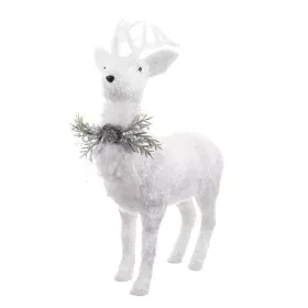 Christmas bauble White Polyfoam Deer 73 x 33 x 108 cm by BigBuy Christmas, Christmas - Ref: S8803623, Price: 241,15 €, Discou...