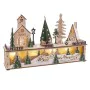 Christmas bauble Green Natural Wood Houses 45 x 10 x 27 cm by BigBuy Christmas, Christmas - Ref: S8803636, Price: 42,13 €, Di...