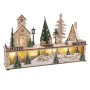 Décorations de Noël Vert Naturel Bois Maisons 45 x 10 x 27 cm de BigBuy Christmas, Noël - Réf : S8803636, Prix : 42,13 €, Rem...