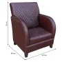 Armchair Alexandra House Living 90 x 87 x 83 cm Polyskin by Alexandra House Living, Chairs - Ref: D1631156, Price: 362,84 €, ...