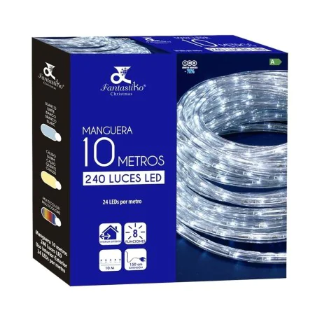 Strip of lights LED White 1,5 m by BigBuy Christmas, Christmas - Ref: S8803700, Price: 23,39 €, Discount: %