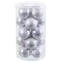 Christmas Baubles Silver Plastic 6 x 6 x 6 cm (20 Units) by BigBuy Christmas, Christmas - Ref: S8803717, Price: 10,70 €, Disc...