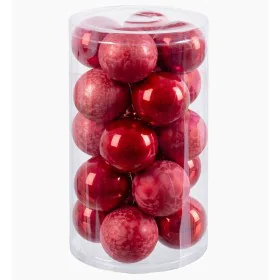 Palle di Natale Rosso Plastica 6 x 6 x 6 cm (20 Unità) di BigBuy Christmas, Natale - Rif: S8803718, Prezzo: 10,70 €, Sconto: %